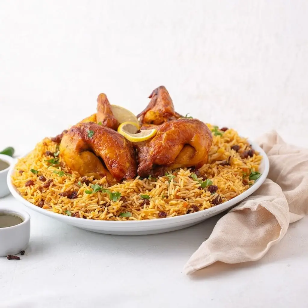 Grilled Chicken With Rice